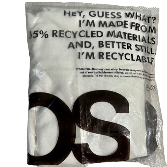 ASOS Design NWT Women's Linen Blend Mini Swing Tie Straps White Sundress Size 12 - Picture 16 of 16